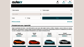 What Autoxy.it website looked like in 2021 (2 years ago)
