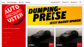 What Auto-discount-uster.ch website looked like in 2021 (2 years ago)