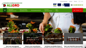 What Allgro.be website looked like in 2021 (3 years ago)