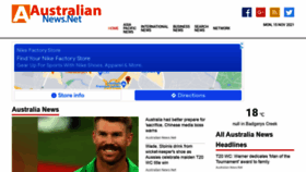 What Australiannews.net website looked like in 2021 (2 years ago)