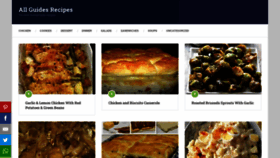 What Allguiderecipes.info website looked like in 2021 (2 years ago)