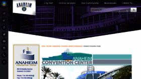 What Anaheimconventioncenter.com website looked like in 2021 (2 years ago)
