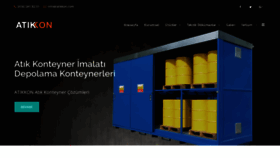 What Atikkonteynerleri.com website looked like in 2021 (2 years ago)
