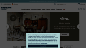 What Ambientedirect.de website looked like in 2021 (2 years ago)