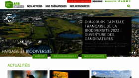 What Arb-idf.fr website looked like in 2021 (2 years ago)