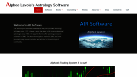 What Alphee.com website looked like in 2021 (2 years ago)