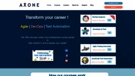 What Axone-tech.uk website looked like in 2021 (3 years ago)