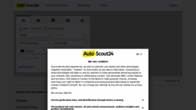 What Auto-scout-24.com website looked like in 2021 (2 years ago)