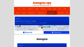 What Anonytunapk.com website looked like in 2021 (2 years ago)