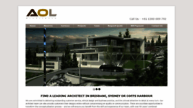What Architectsonline.net.au website looked like in 2021 (2 years ago)