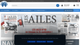 What Avions-bateaux.com website looked like in 2021 (2 years ago)