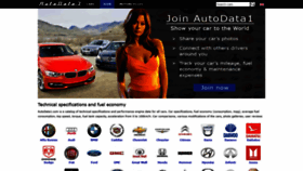 What Autodata1.com website looked like in 2021 (2 years ago)