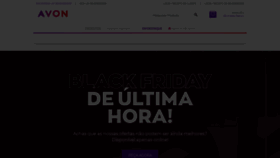 What Avon.com.pt website looked like in 2021 (4 years ago)