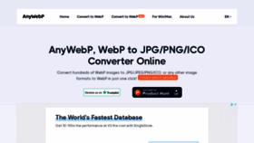 What Anywebp.com website looked like in 2021 (2 years ago)