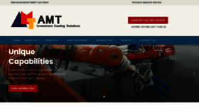 What Amtcastings.com website looked like in 2021 (2 years ago)