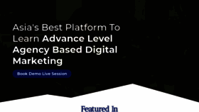 What Aadme.co website looked like in 2021 (4 years ago)