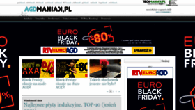 What Agdmaniak.pl website looked like in 2021 (2 years ago)