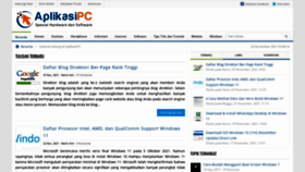 What Aplikasipc.com website looked like in 2021 (2 years ago)