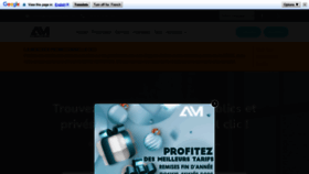 What Algeriemarches.com website looked like in 2021 (2 years ago)