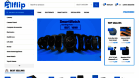 What Alflip.com website looked like in 2021 (3 years ago)