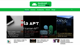 What Androidstandard.com website looked like in 2021 (4 years ago)
