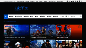 What Animekaizoku.com website looked like in 2021 (2 years ago)