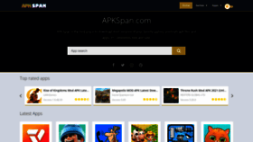 What Apkspan.com website looked like in 2021 (2 years ago)
