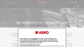What Askona.com website looked like in 2021 (3 years ago)