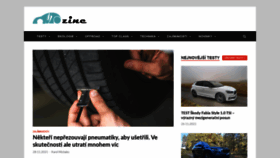 What Autozine.cz website looked like in 2021 (2 years ago)