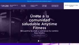 What Anytimefitness.com.mx website looked like in 2021 (2 years ago)