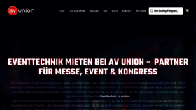 What Av-union.de website looked like in 2021 (2 years ago)