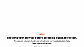 What Agent.88lott.com website looked like in 2021 (2 years ago)