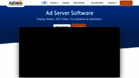 What Adglare.com website looked like in 2021 (2 years ago)