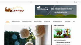 What Audio-bajki.pl website looked like in 2021 (2 years ago)