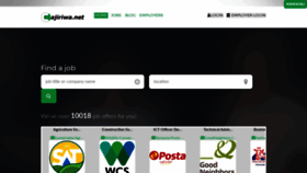 What Ajiriwa.net website looked like in 2021 (2 years ago)