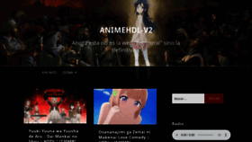 What Animehdl.net website looked like in 2021 (2 years ago)