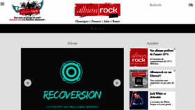 What Albumrock.net website looked like in 2021 (2 years ago)