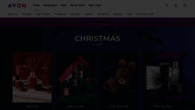 What Avon.uk.com website looked like in 2021 (2 years ago)