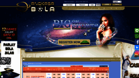 What Angkasabola.com website looked like in 2021 (2 years ago)