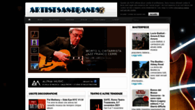 What Artistsandbands.org website looked like in 2021 (2 years ago)