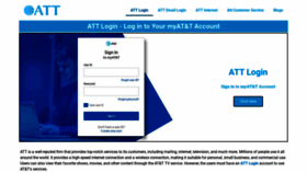 What Attloginhelp.com website looked like in 2021 (2 years ago)