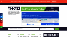 What Adoak.com website looked like in 2021 (2 years ago)