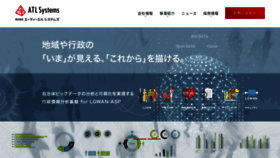 What Atl-systems.co.jp website looked like in 2021 (2 years ago)