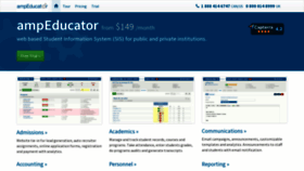 What Ampeducator.com website looked like in 2021 (2 years ago)
