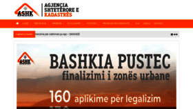 What Ashk.gov.al website looked like in 2021 (2 years ago)