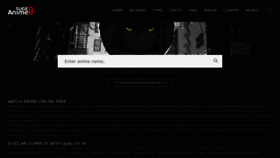 What Animesuge.cc website looked like in 2021 (2 years ago)