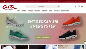 What Ara-shoes.de website looked like in 2021 (2 years ago)