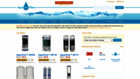 What Aquapurefilters.com website looked like in 2021 (2 years ago)