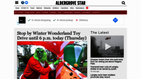 What Aldergrovestar.com website looked like in 2021 (2 years ago)
