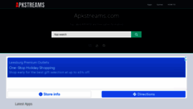 What Apkstreams.com website looked like in 2021 (2 years ago)